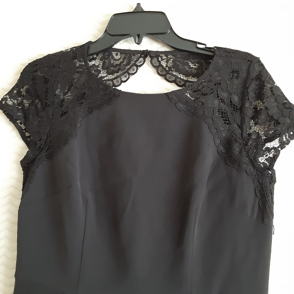 Aidan black dress Size 12 New - Picture 5 of 13